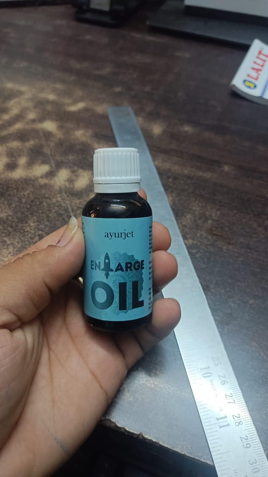 Ayurjeet Enlarge Oil 30ml – For Men | Boosts Libido, Stamina & Performance | Prevents Premature Ejaculation