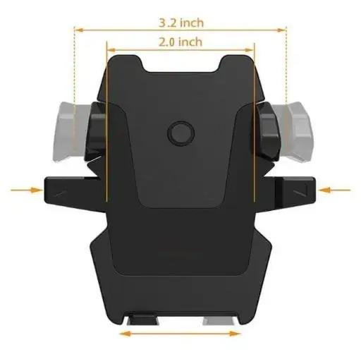 Revolex Zoom Star Pros Car Mobile Holder – All Dashboard Mount | Strong Grip | Adjustable & Rotatable | Black (Color May Vary)