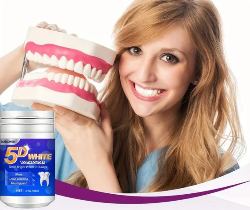 Teeth Whitening Powder – 100g Natural Formula for Deep Cleaning & Brightening | Removes Stains & Freshens Breath | Pack of 1