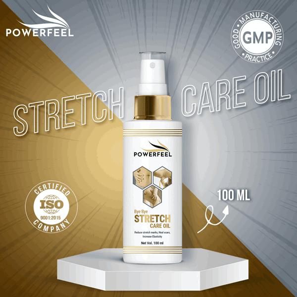 Stretch Marks Oil for Women – Nourishing Firming Formula for Body, Belly, Thighs | Reduces Stretch Marks & Uneven Skin Tone | 100ml