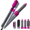 5 in 1 Multifunctional Hair Dryer Styling Tool, Detachable 5-in-1 Multi-Head Hot Air Comb, The Negative Ion Automatic Suction Hair Curler