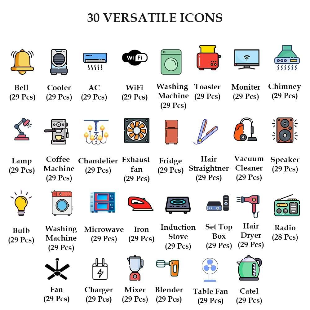 3D Premium Switch Stickers – 149 Assorted Vinyl Stickers for Home & Office Decor | Easy to Apply & Remove