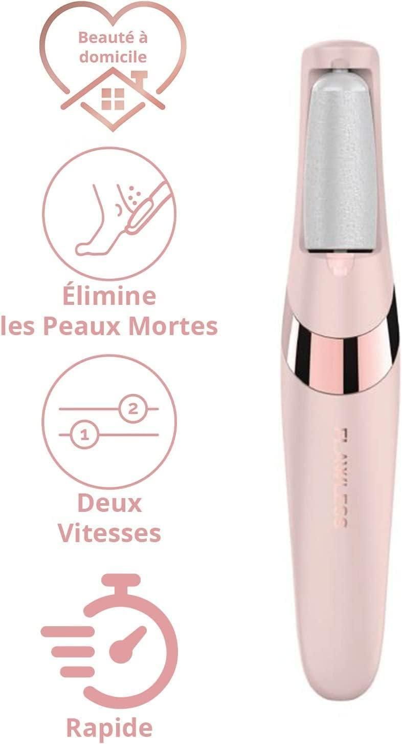 Electronic Cordless Pedicure Callus Dead Skin Remover Polishing Tool | Rechargeable, Portable and Professional Electronic Kit
