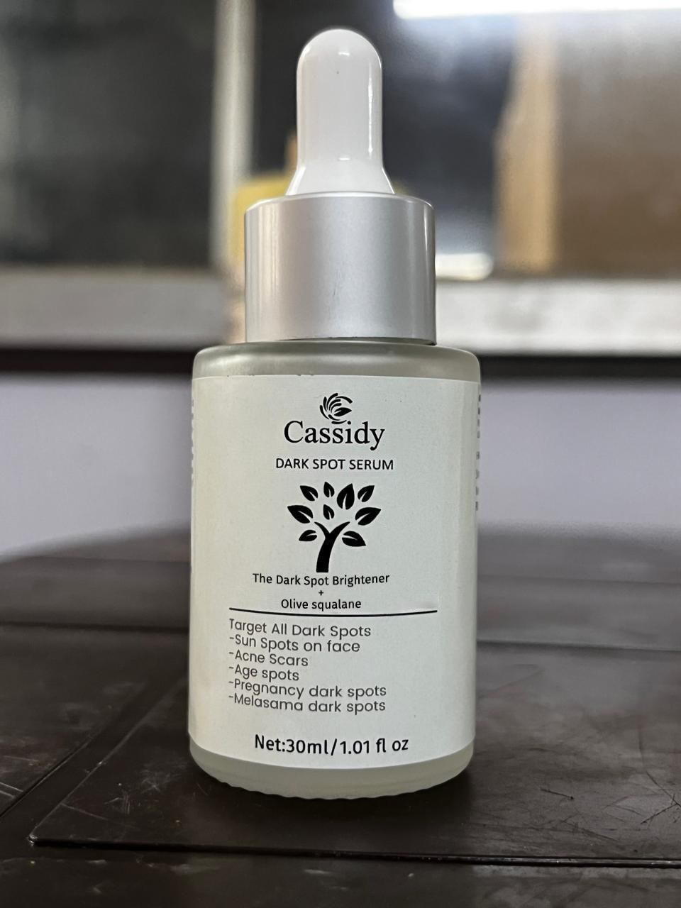CASSIDY Dark Spot Serum with Olive Squalane – 30ml Each (Pack of 2) | Brightens Skin, Fades Acne Scars & Dark Spots