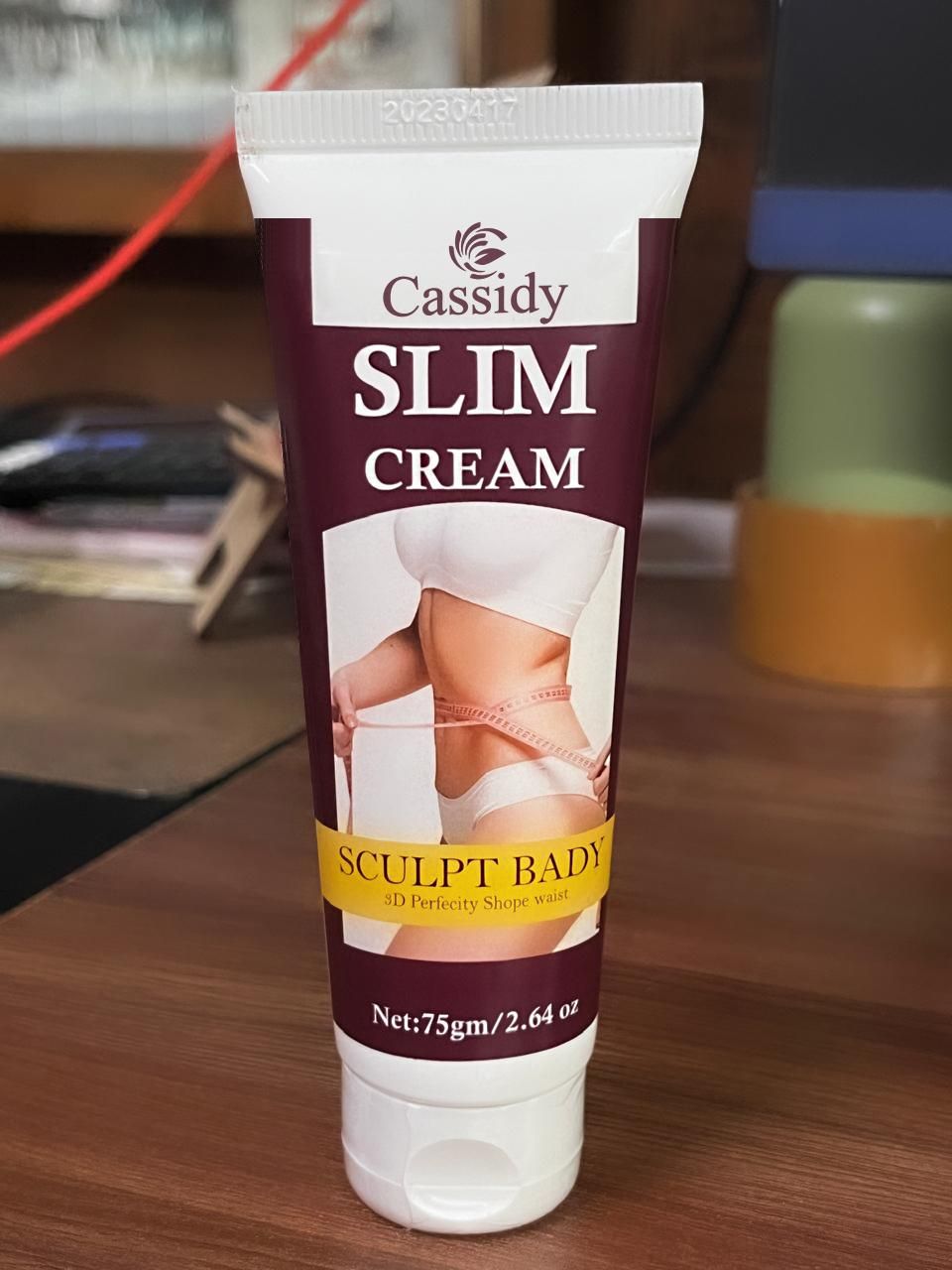 Slim Cream Sculpt Body – Toning & Firming Cream for Targeted Fat Reduction | 75gm Each (Pack of 2) | For All Skin Types