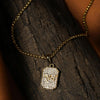 Shree Ram Pendant with Chain – Devotional Alloy Necklace for Men | Bold & Spiritual | Pack of 1