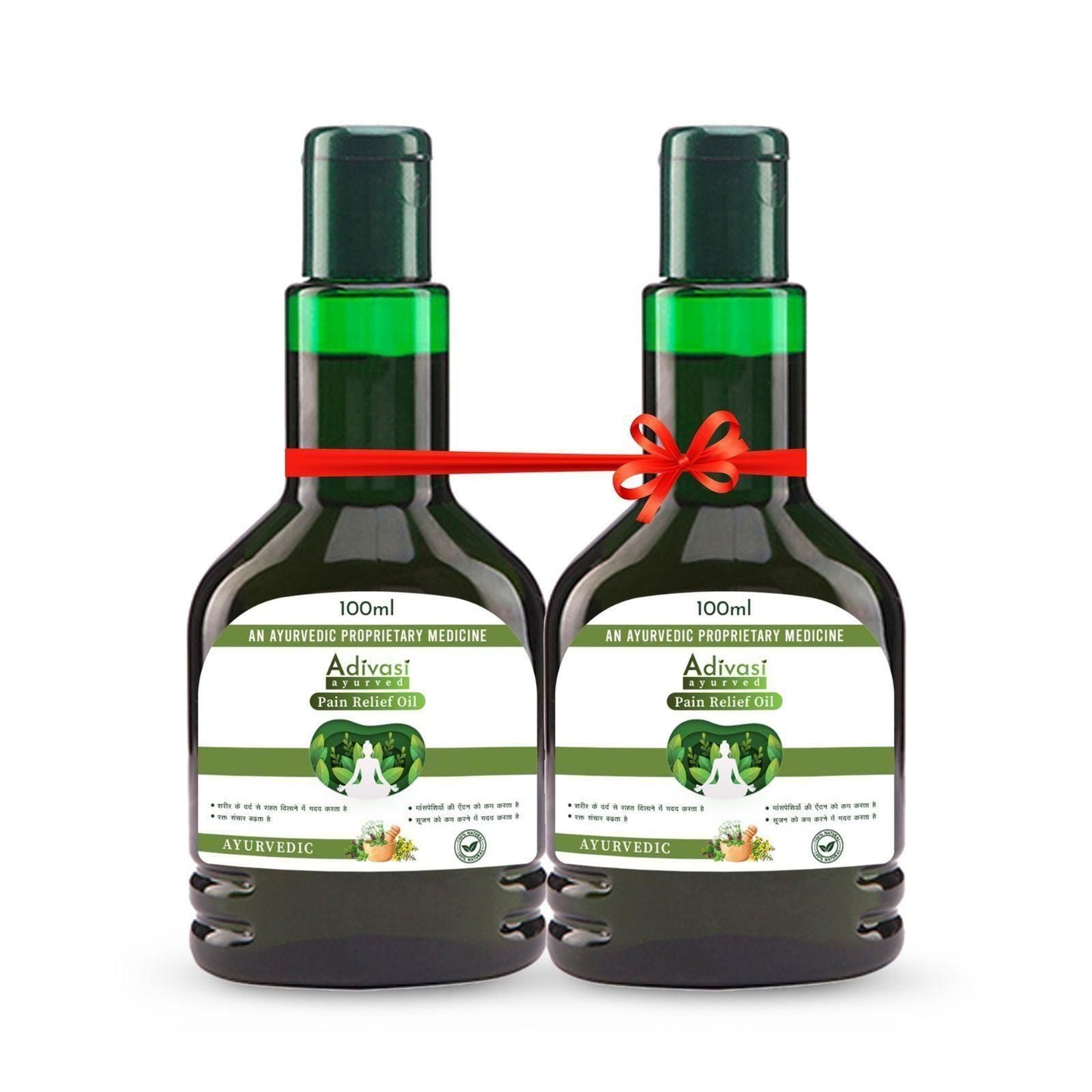 Adivasi Ayurveda Soothwell Oil 100ml – Natural Herbal Healing Oil for Body, Mind & Wellness