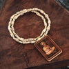 Original & Natural Tulsi Kanthi Mala with Hanuman Ji Locket Pendant – Pure Wooden Beads | Pack of 2 | Spiritual Wear for Men