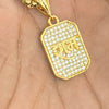 Shree Ram Pendant with Chain – Devotional Alloy Necklace for Men | Bold & Spiritual | Pack of 1