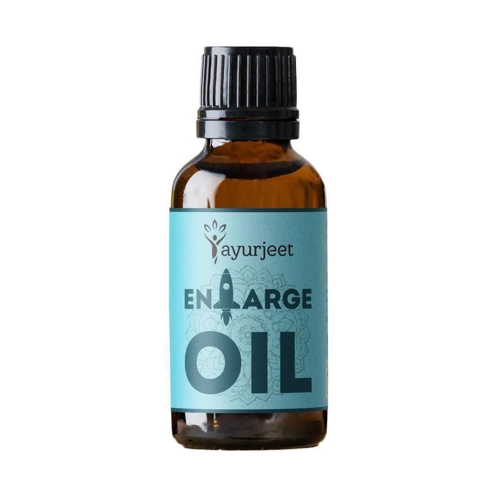 Ayurjeet Enlarge Oil 30ml – For Men | Boosts Libido, Stamina & Performance | Prevents Premature Ejaculation