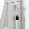 Rods Clips Hook Self Adhesive Pack of 6 | Free Adjustable Wall Fixed Clip Hanging