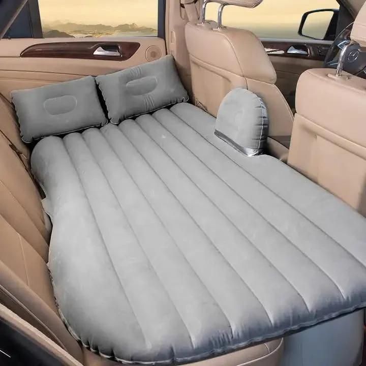 Car Travel Bed Mattress with 2 Air Pillows | Portable, Foldable, Quick Inflation/Deflation