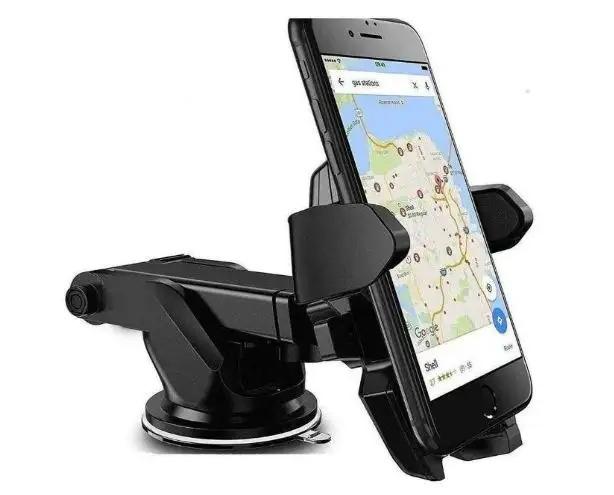 Revolex Zoom Star Pros Car Mobile Holder – All Dashboard Mount | Strong Grip | Adjustable & Rotatable | Black (Color May Vary)