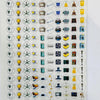3D Premium Switch Stickers – 149 Assorted Vinyl Stickers for Home & Office Decor | Easy to Apply & Remove