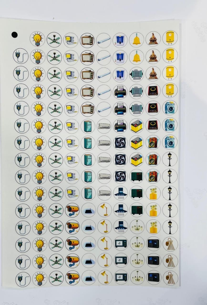 3D Premium Switch Stickers – 149 Assorted Vinyl Stickers for Home & Office Decor | Easy to Apply & Remove