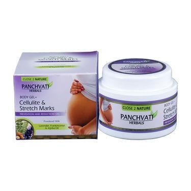 Panchvati Herbal Body Gel for Stretch Marks 100gm – Enriched with Natural Oils & Gotu Kola | Firms, Hydrates & Reduces Scars | For Women