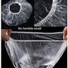 Plastic Bags - Reusable Elastic Food Storage Plastic Covers (Pack of 100)