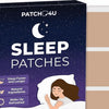 10 Sleep Patches – Natural Sleep Aid for Restful Nights & Energized Mornings | Easy Peel & Stick | Pack of 1