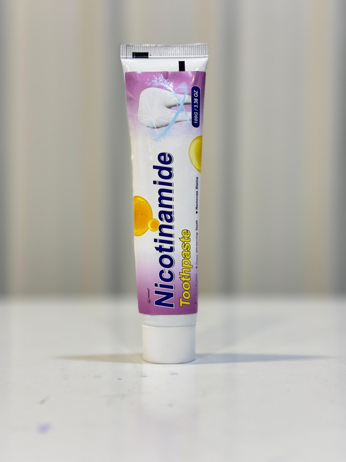 Nicotinamide Toothpaste – 200g Each (Pack of 2) | Enriched with Niacinamide for Stain Removal & Whiter Smile