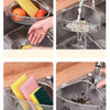Triangle Stainless Steel Sink Drain Basket – Space-Saving Corner Strainer for Kitchen Use