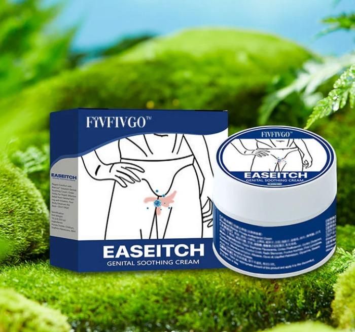 EASEITCH Genital Soothing Cream 50g (Pack of 2) – Gentle Relief from Itching, Irritation & Discomfort | Safe for Sensitive Areas