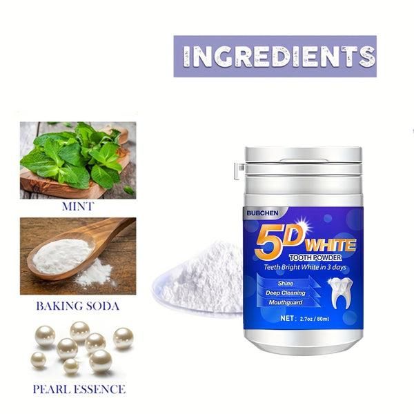 Teeth Whitening Powder – 100g Natural Formula for Deep Cleaning & Brightening | Removes Stains & Freshens Breath | Pack of 1