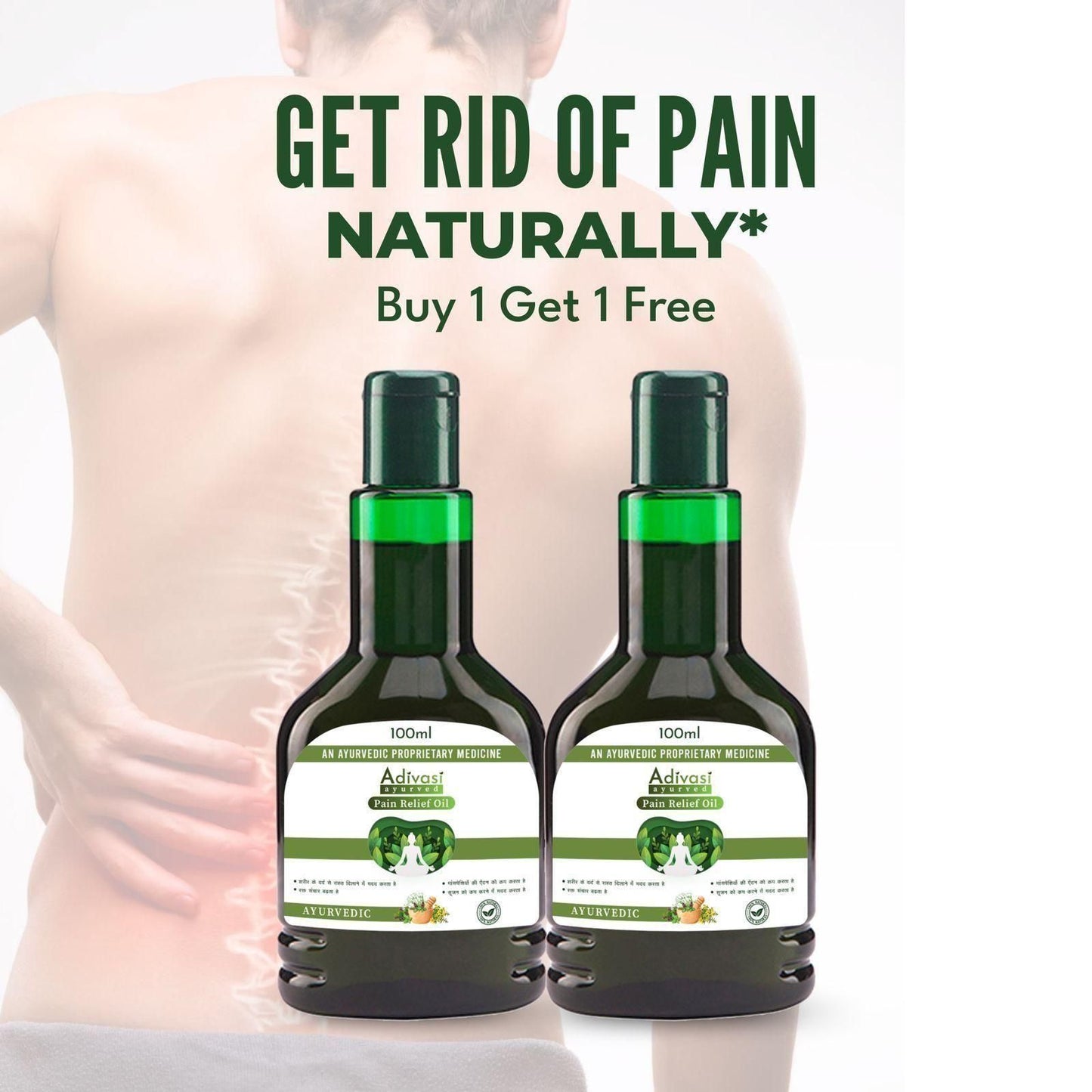 Adivasi Ayurveda Soothwell Oil 100ml – Natural Herbal Healing Oil for Body, Mind & Wellness