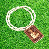 Original & Natural Tulsi Kanthi Mala with Hanuman Ji Locket Pendant – Pure Wooden Beads | Pack of 2 | Spiritual Wear for Men