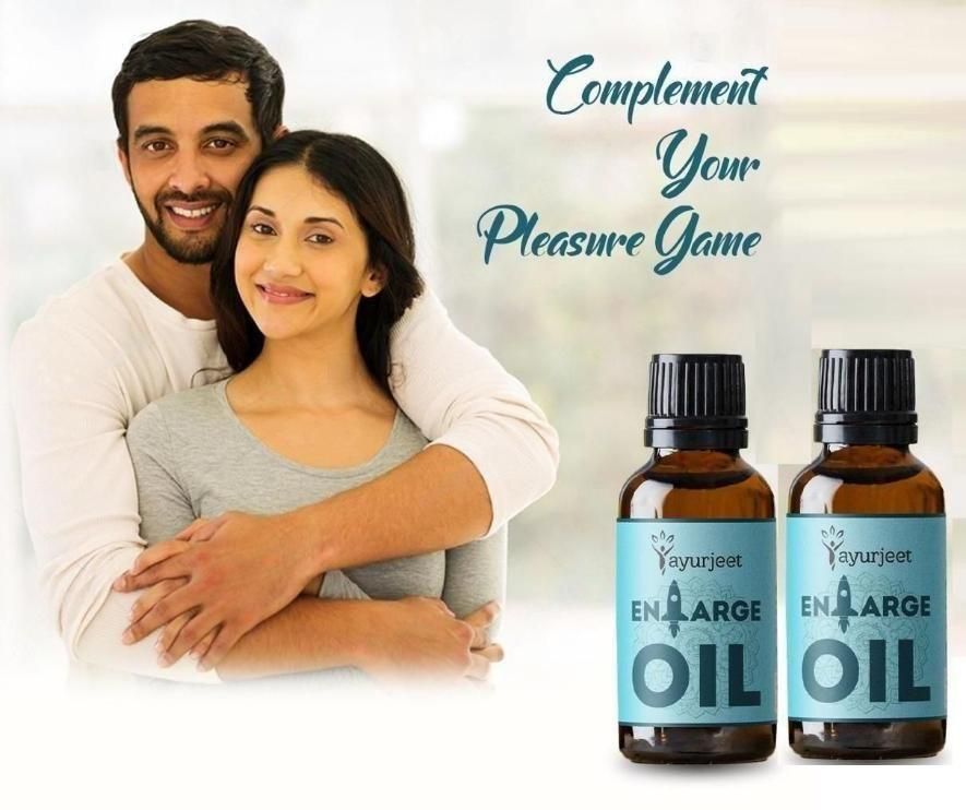 Ayurjeet Enlarge Oil 30ml – For Men | Boosts Libido, Stamina & Performance | Prevents Premature Ejaculation