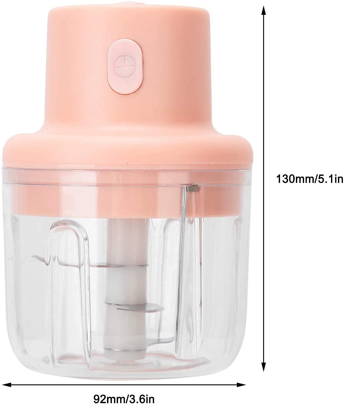 Garlic Chopper | Electric Mini Garlic Chopper 250ML, Portable Mini Food Chopper with USB Charging