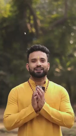 Sankatmochan Siddhi Mala with Pendant – Spiritual Alloy Mala for Men | Free Size | Pack of 1