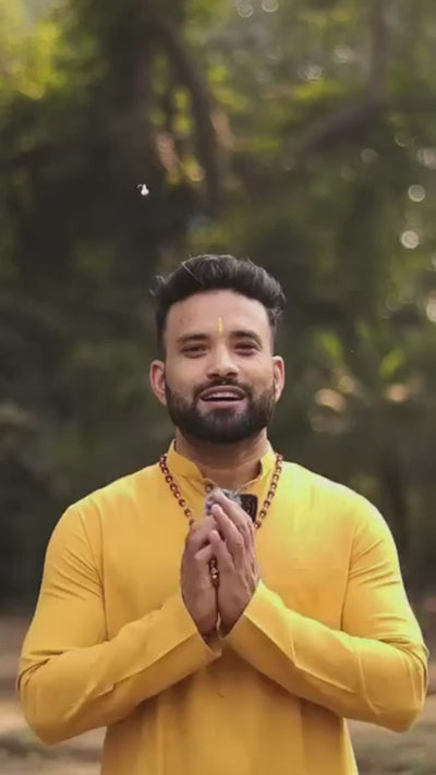 Sankatmochan Siddhi Mala with Pendant – Spiritual Alloy Mala for Men | Free Size | Pack of 1